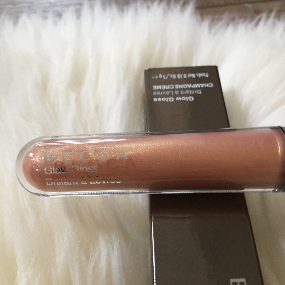 SOLD   BECCA Gloss • Sparkling Champagne Lip Gloss - Picture 6 of 7